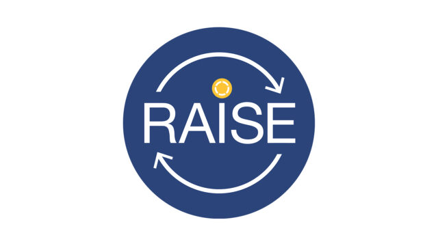 RAISE brochure logo.