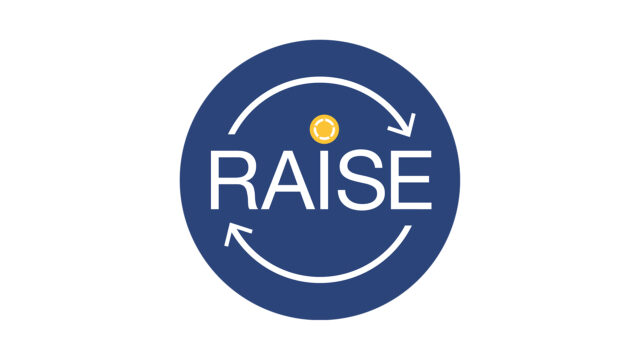 RAISE brochure logo.