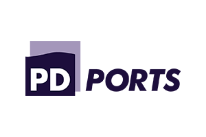 PD Ports logo.