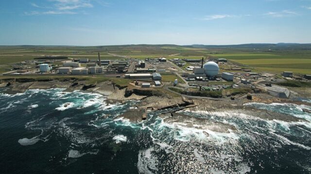 A photograph of a Dounreay site.