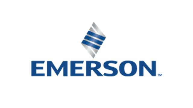 Emerson logo.