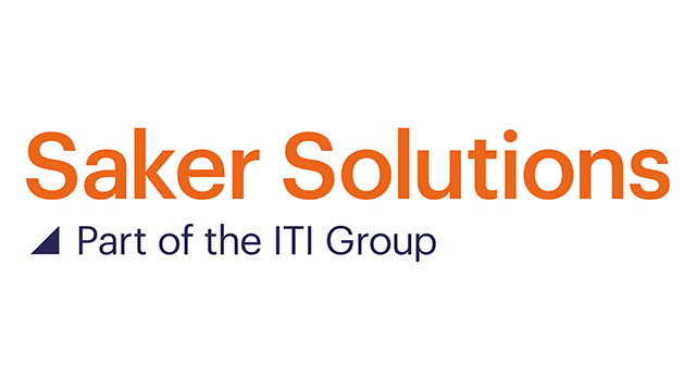 Saker Solutions logo.